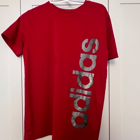 Boys Adidas Active Wear T Shirt - Picture 4 of 6